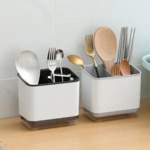Multifunctional Chopstick Spoon Storage Holder Plastic Drainer